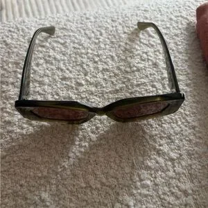 Lele Sadoughi Melrose Sunglasses (green) Lele Sadoughi Melrose Sunglasses In Olive 300 - 50% Off  main image 3
